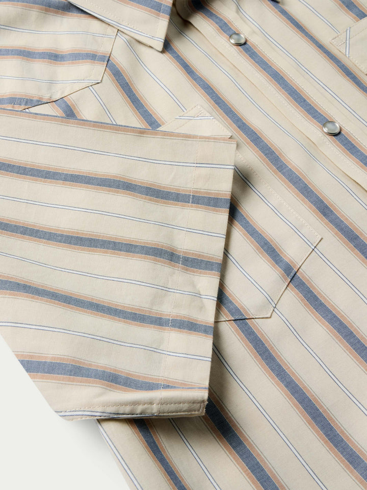 Short Sleeve Vintage Cotton Pearl Snap - Schaefer Outfitter