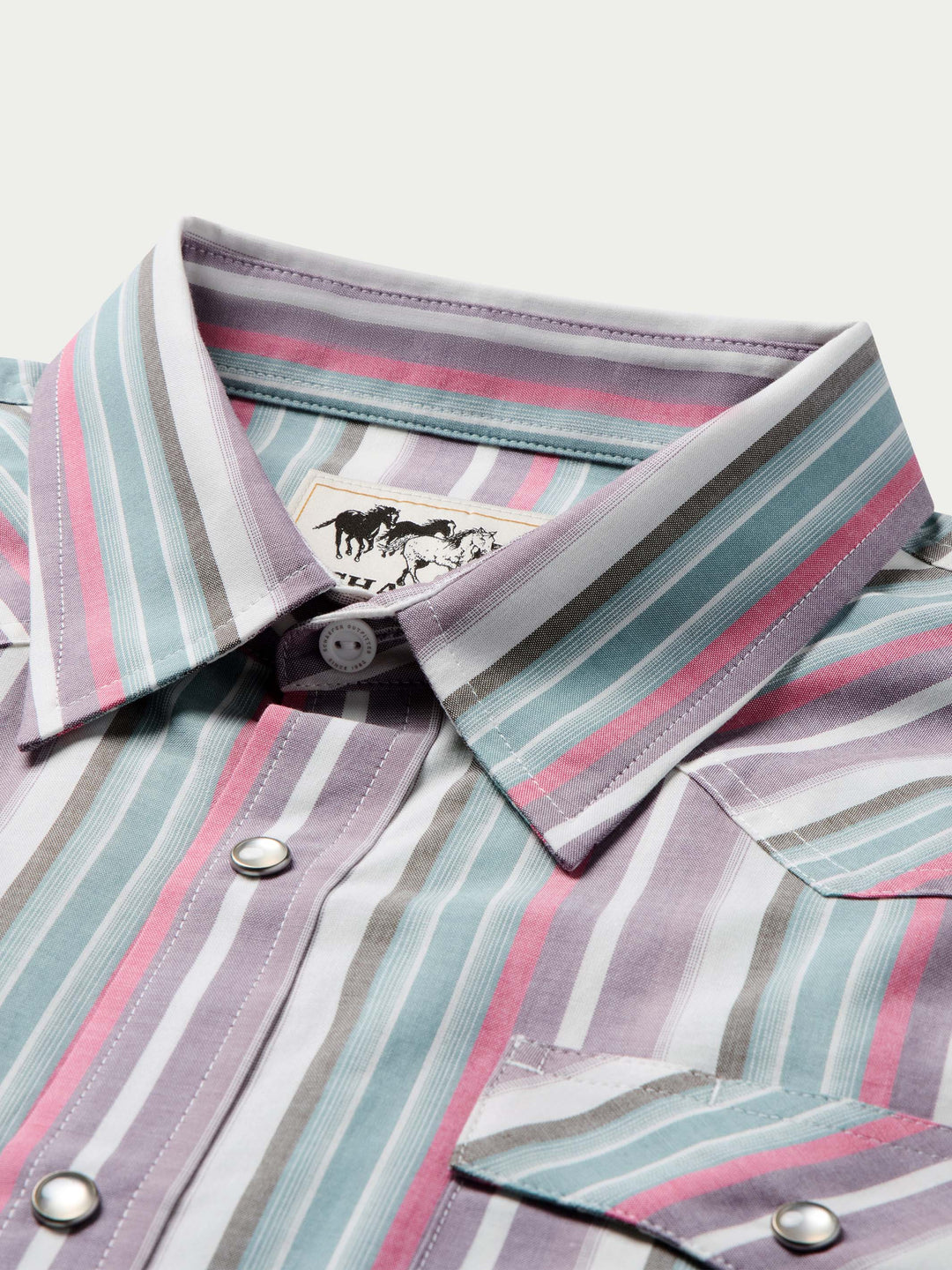 Short Sleeve Vintage Cotton Pearl Snap - Schaefer Outfitter