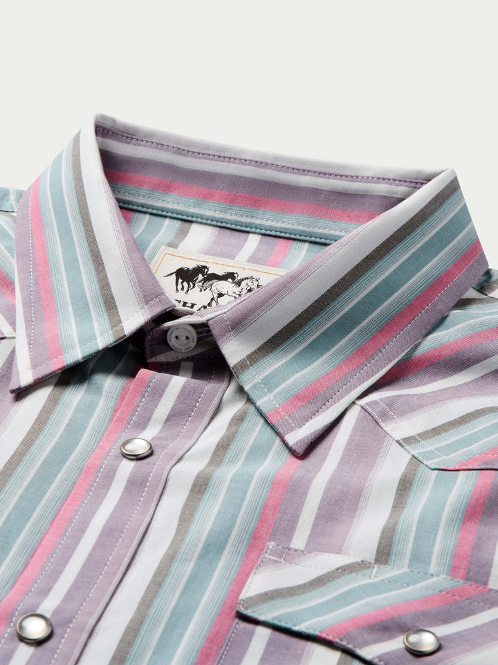 Short Sleeve Vintage Cotton Pearl Snap - Schaefer Outfitter