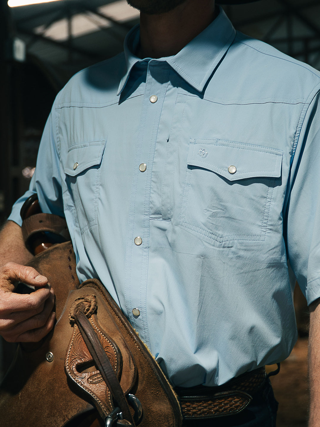 Short Sleeve RangeTek Western Guide Snap Shirt - Schaefer Outfitter