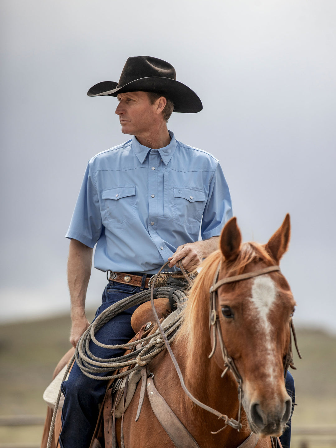 Short Sleeve RangeTek Western Guide Snap Shirt