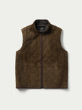 STOCKTON QUILTED SUEDE VEST - Schaefer Outfitter