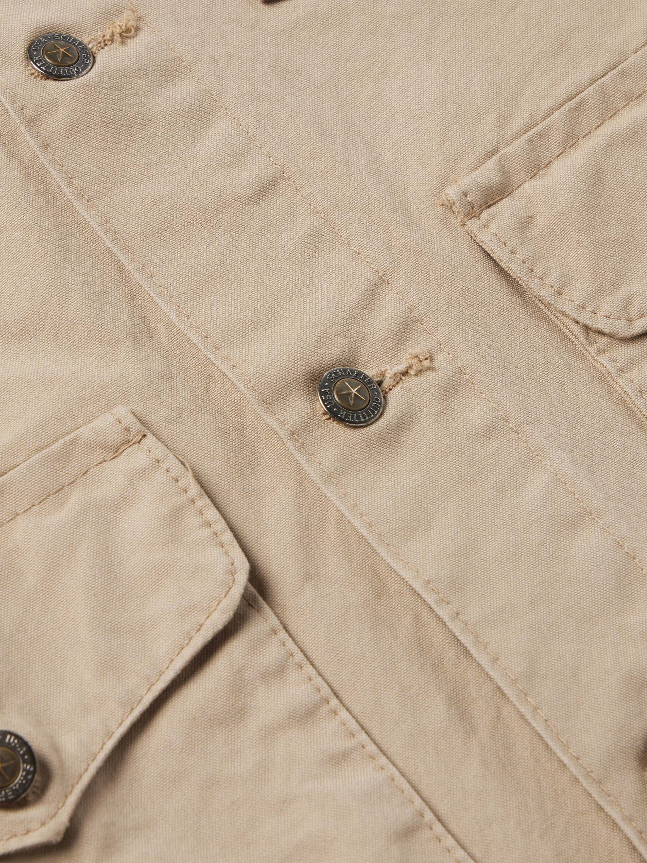 Vintage brush jacket top