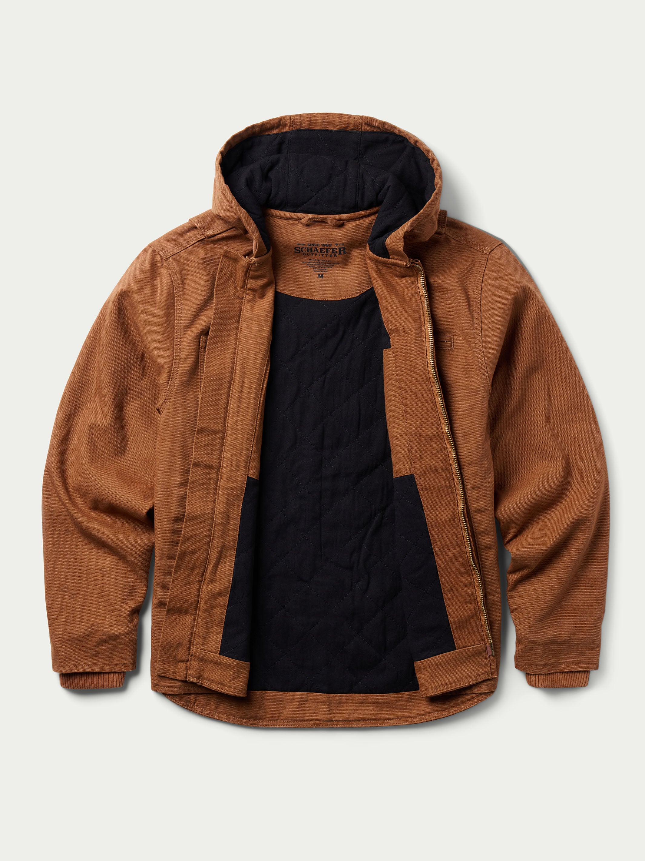 Hooded Zip Canvas Jacket– Schaefer Outfitter