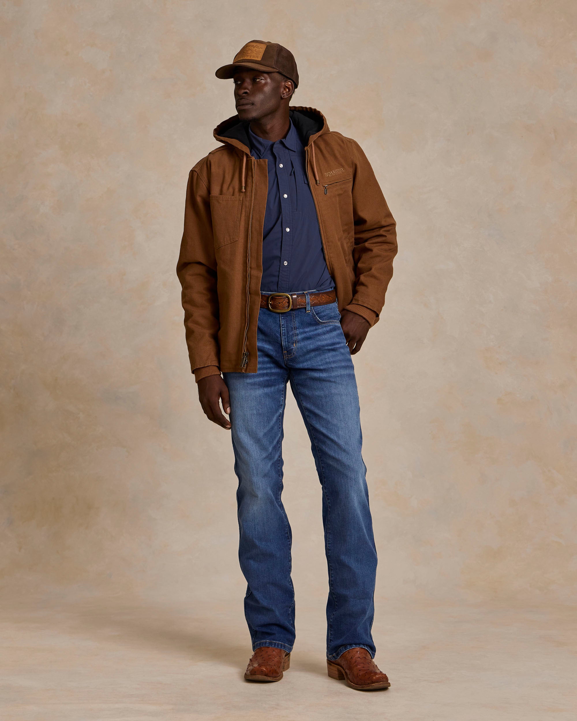 Hooded Zip Canvas Jacket– Schaefer Outfitter