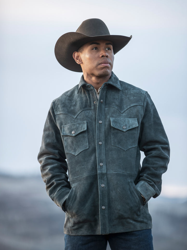 Suede Overshirt