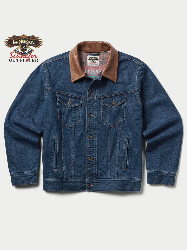 IAN MUNSICK X SCHAEFER OUTFITTER GOLDEN EAGLE DENIM JACKET - Schaefer Outfitter