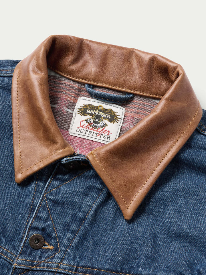 IAN MUNSICK X SCHAEFER OUTFITTER GOLDEN EAGLE DENIM JACKET - Schaefer Outfitter