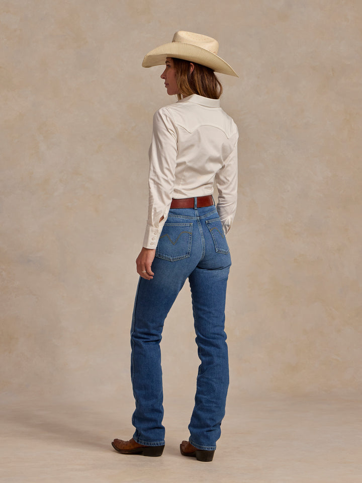 WOMEN'S REATA BUTTON UP SHIRT - Schaefer Outfitter