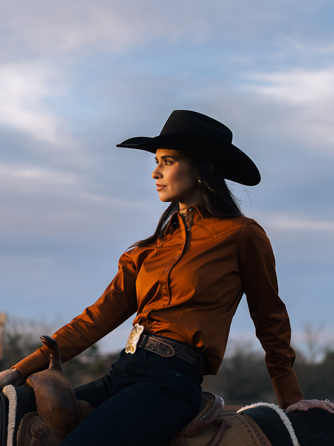 WOMEN'S REATA BUTTON UP SHIRT - Schaefer Outfitter