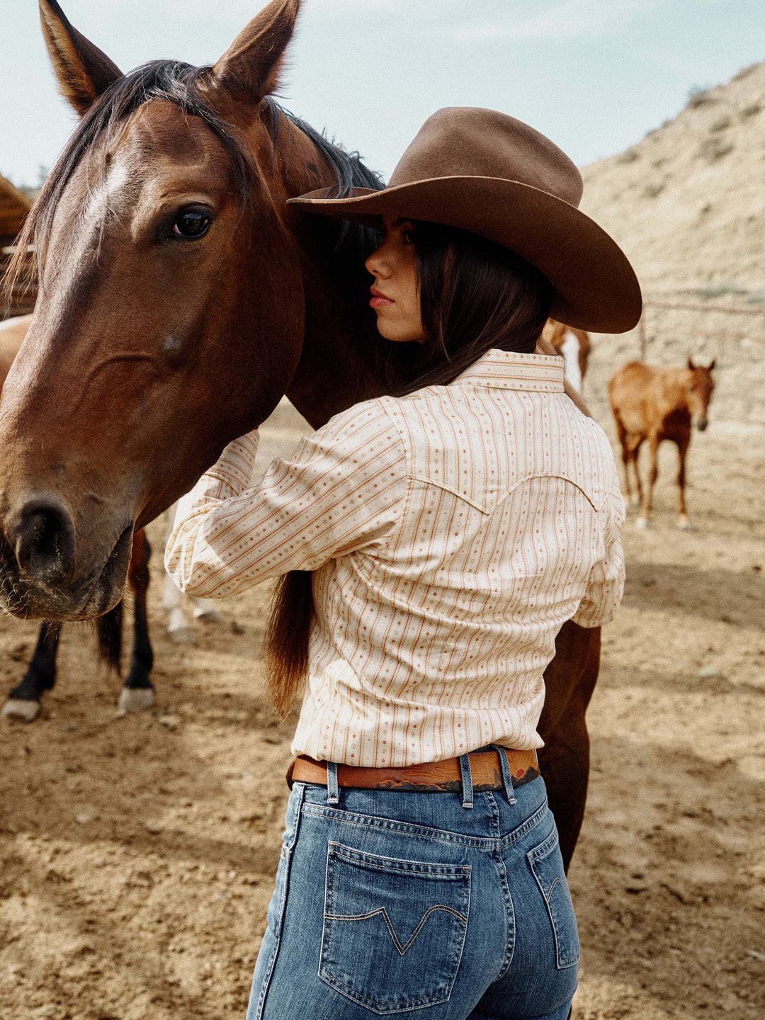 WOMEN'S PRINTED REATA SHIRT - Schaefer Outfitter