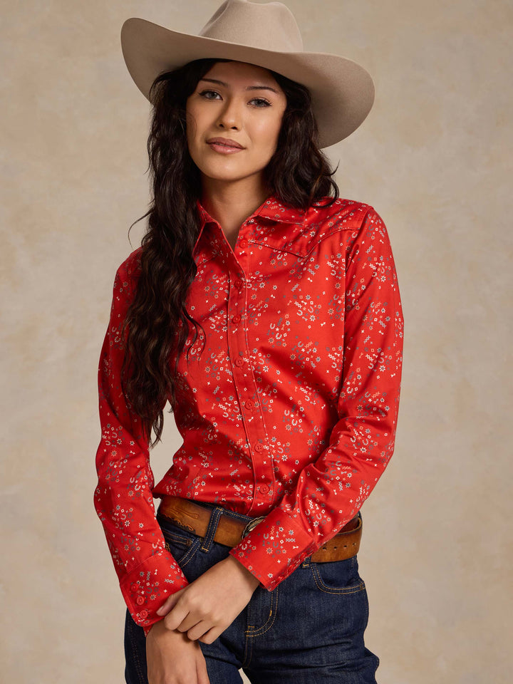 Women's Printed Reata Shirt - Schaefer Outfitter