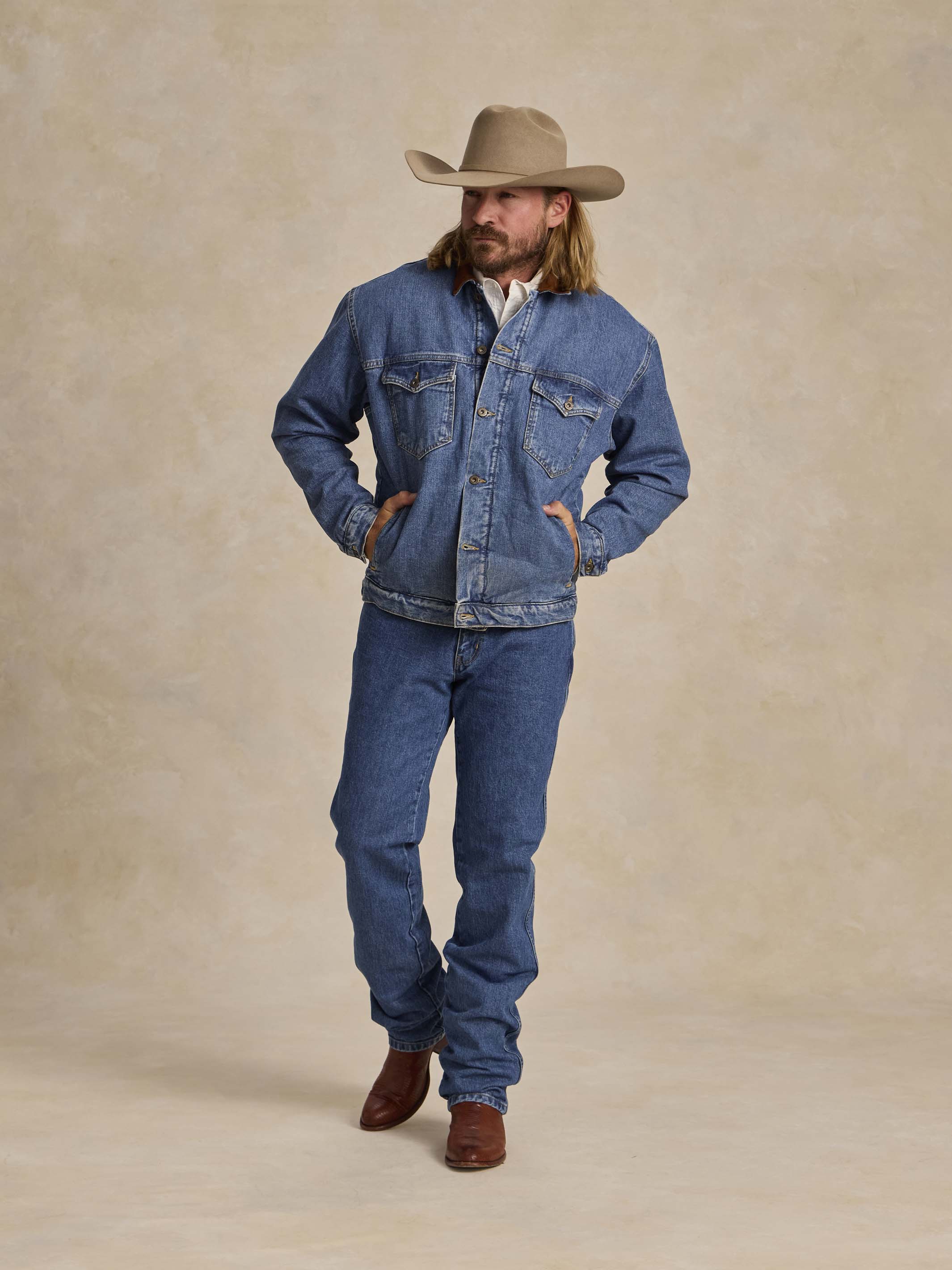 Legend Denim Jacket with Fleece Lining | Schaefer Outfitter