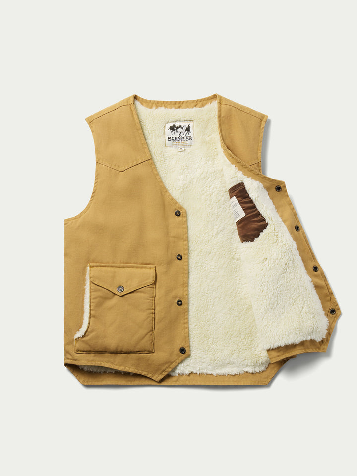 Sherpa Canvas Vest