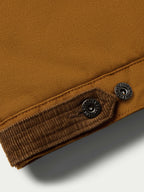 Zip Canvas Vest With Sherpa Lining - Schaefer Outfitter