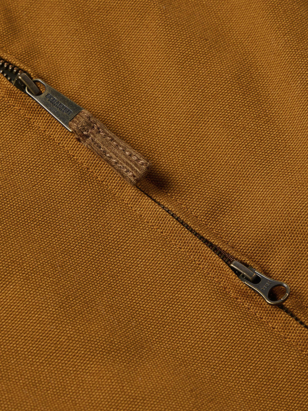 Zip Canvas Vest With Sherpa Lining - Schaefer Outfitter