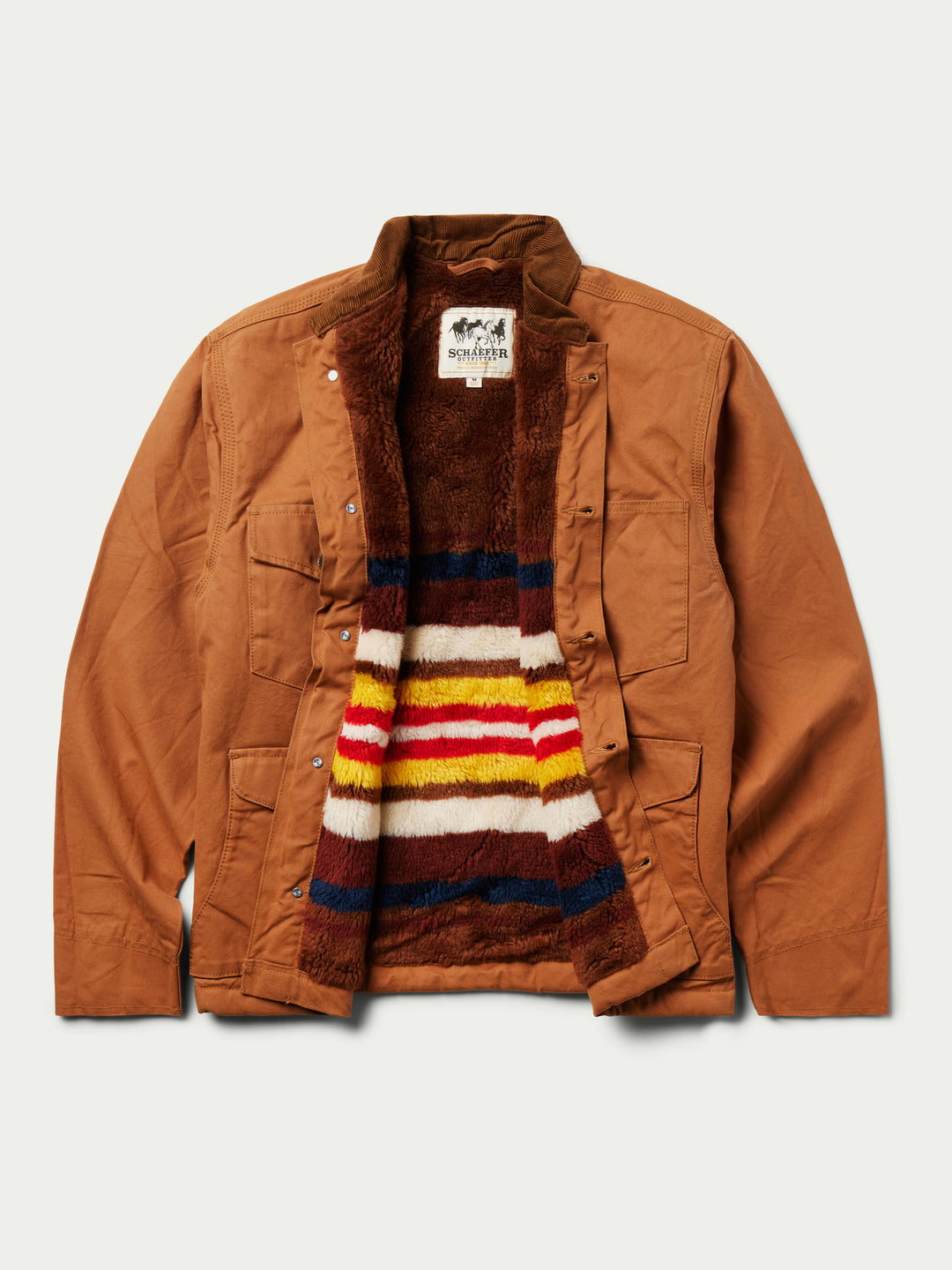 Fenceline Brush Jacket with Fleece Blanket Lining - Schaefer Outfitter