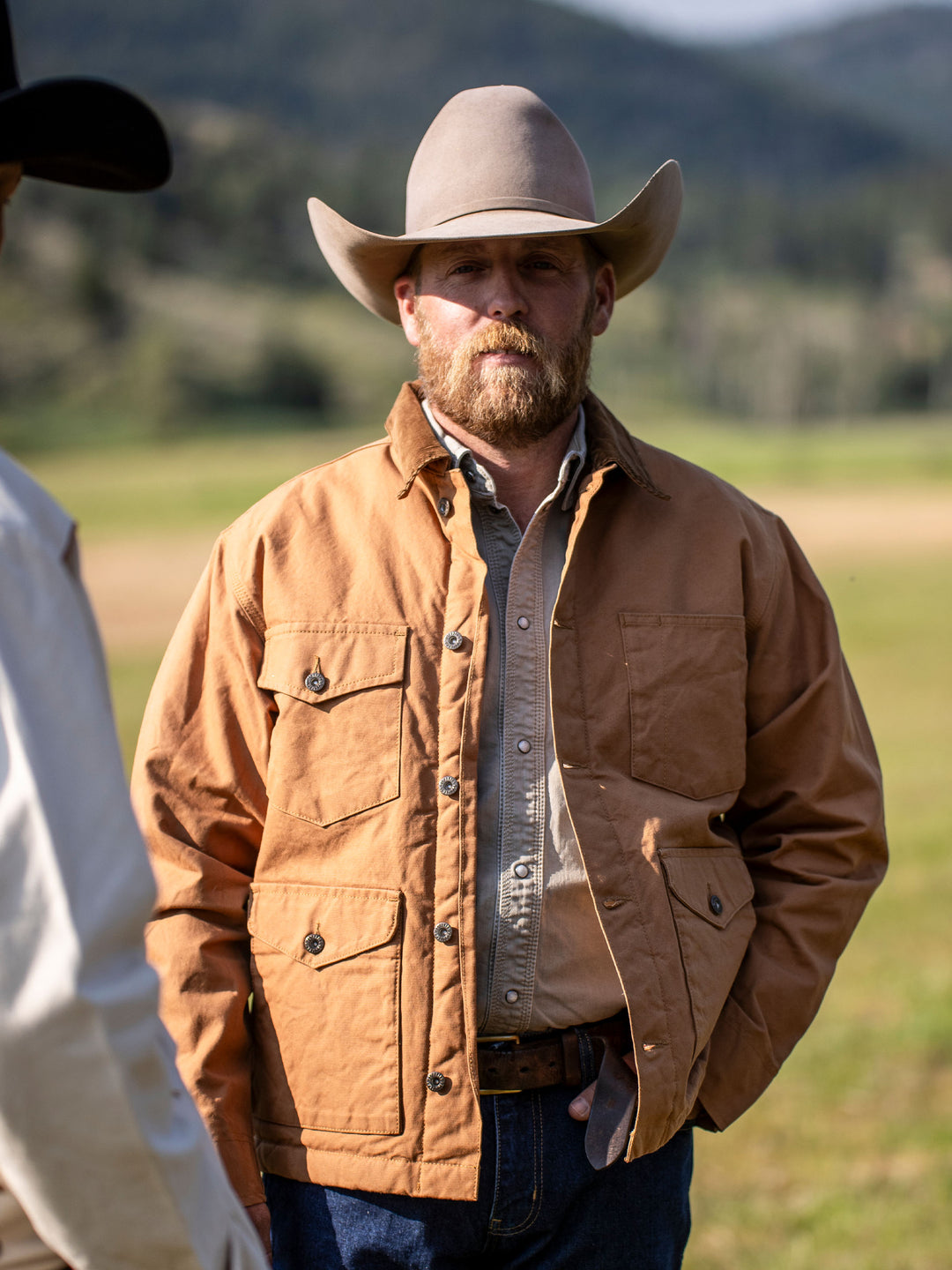 Fenceline Brush Jacket with Fleece Blanket Lining