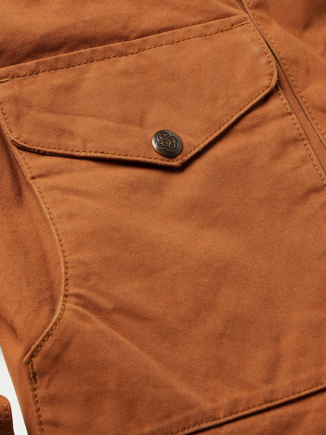 Zip Canvas Jacket with Fleece Blanket Lining - Schaefer Outfitter