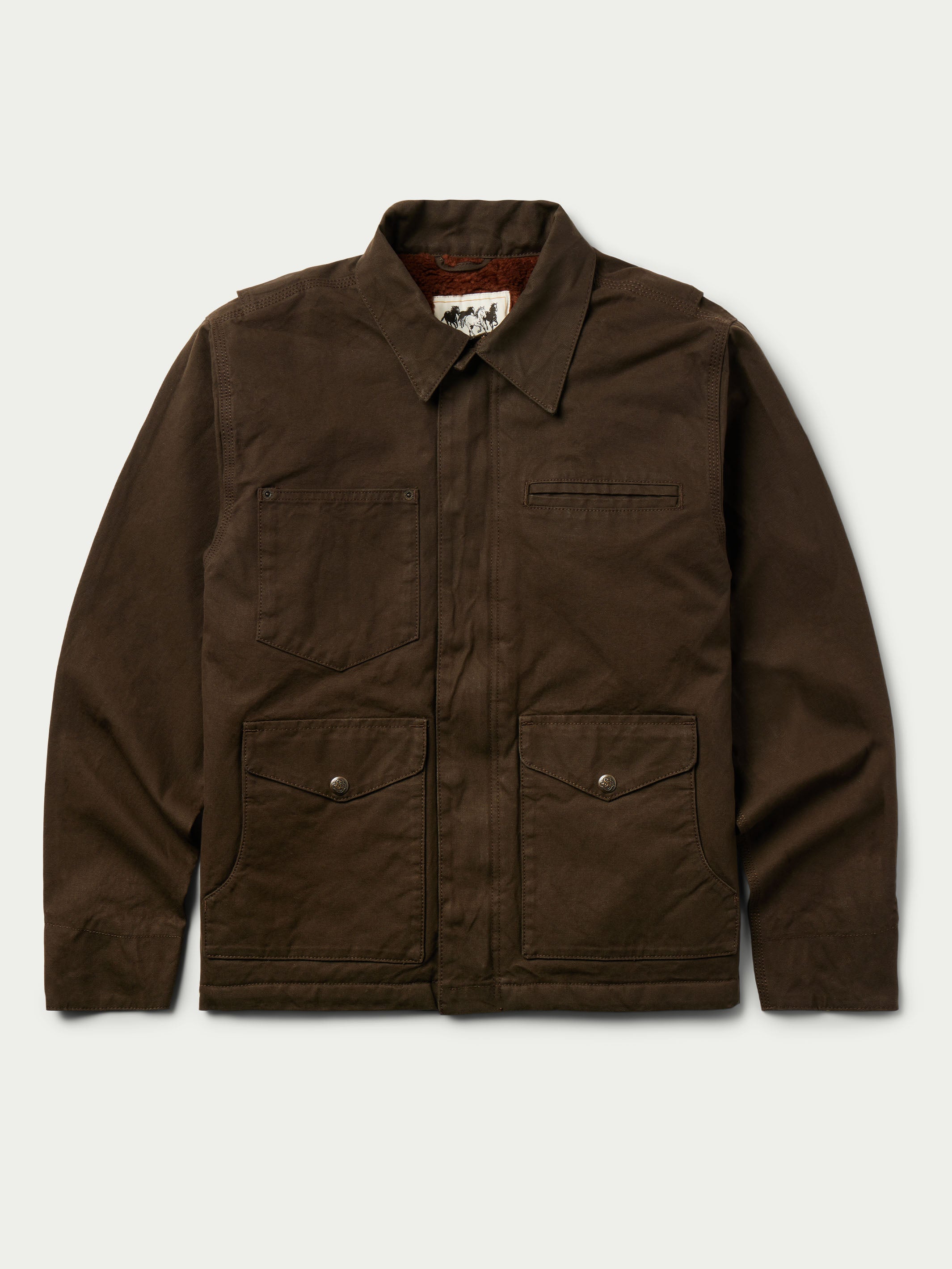 Canvas clearance lined jacket