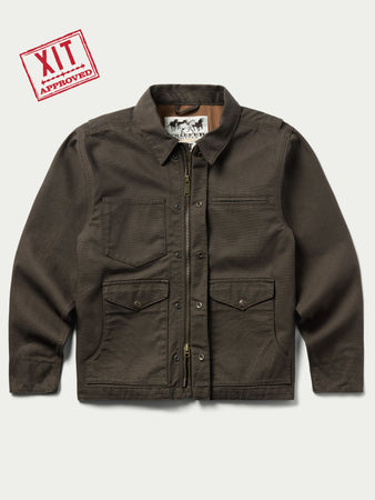 ジャケット・アウター Stone  Canvas Double Zip Jacket Stone Island Canvas Double Zip Jacket