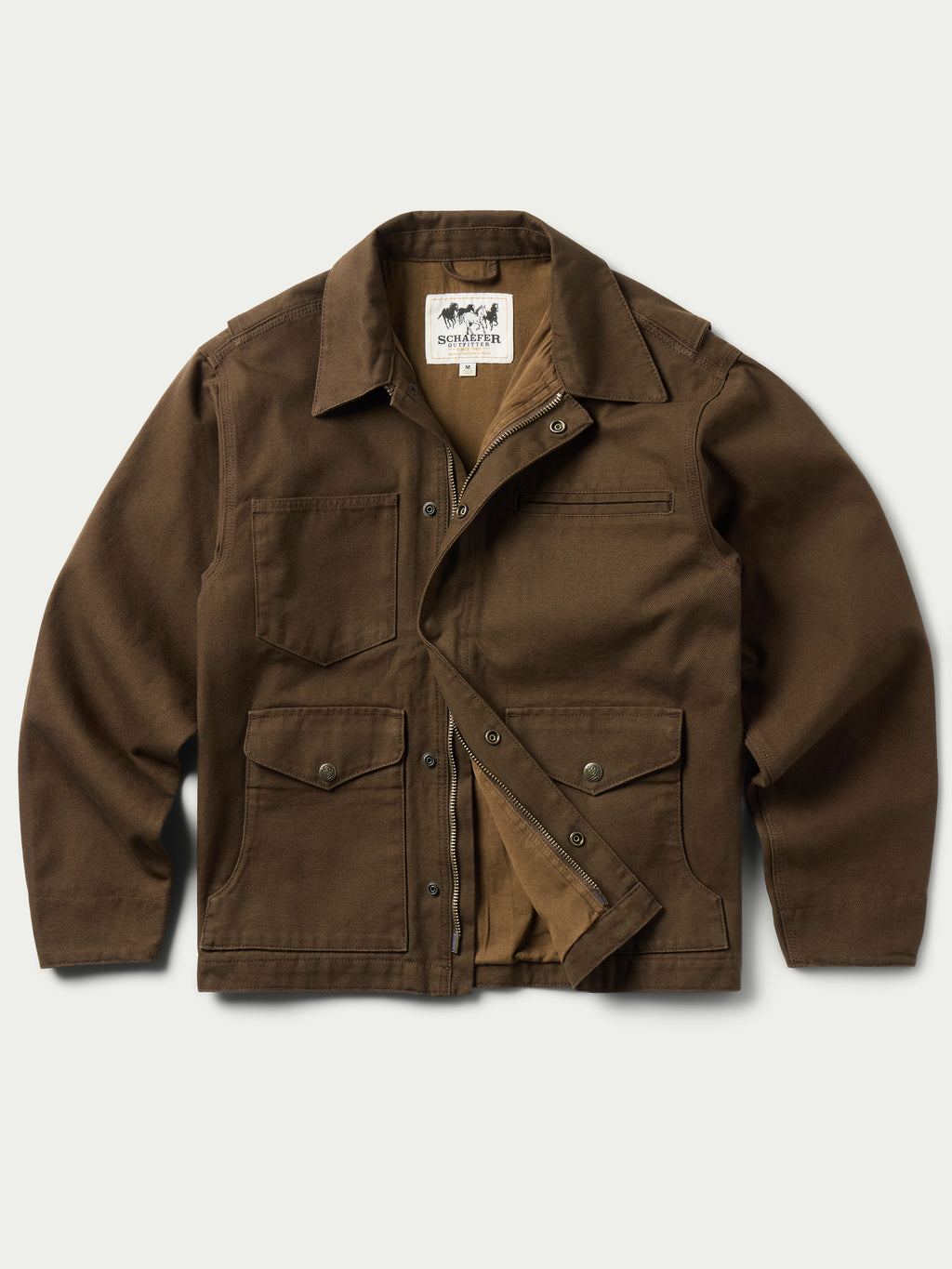 ZIP CANVAS JACKET - Schaefer Outfitter