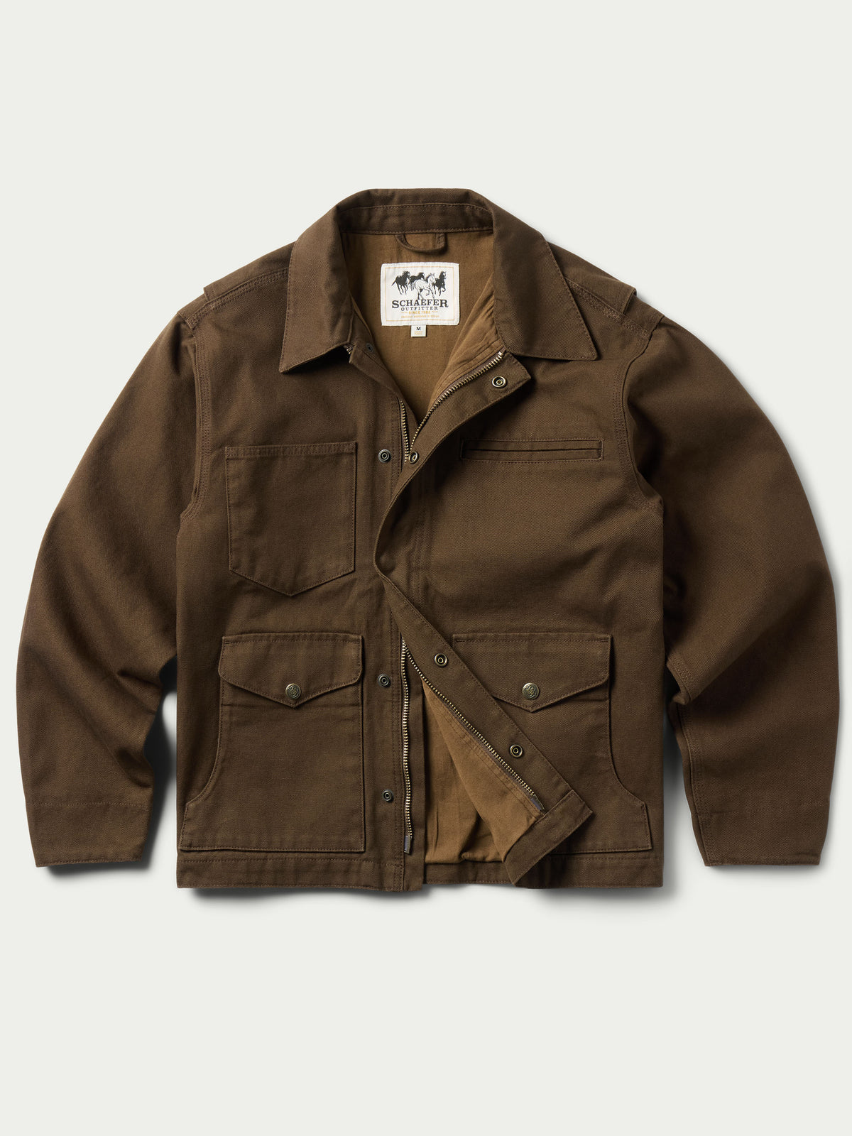 ZIP CANVAS JACKET - Schaefer Outfitter