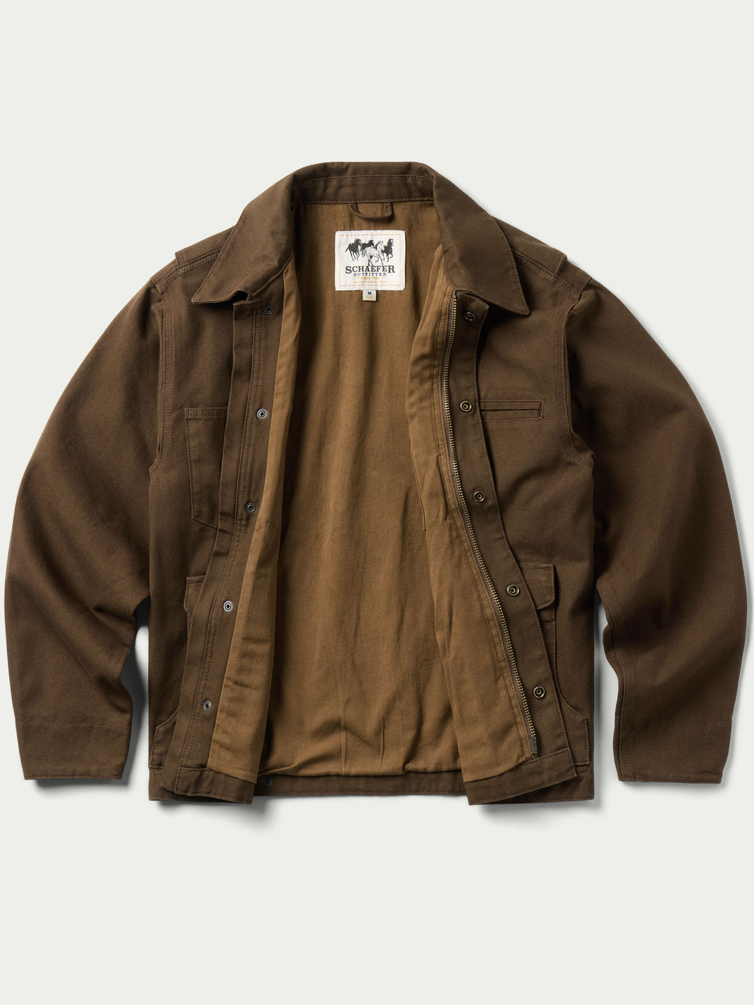 ZIP CANVAS JACKET - Schaefer Outfitter