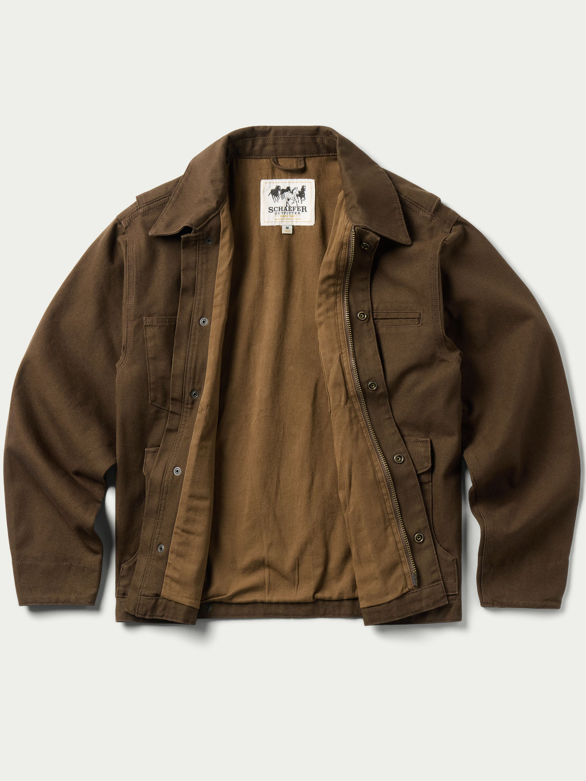 ZIP CANVAS JACKET - Schaefer Outfitter