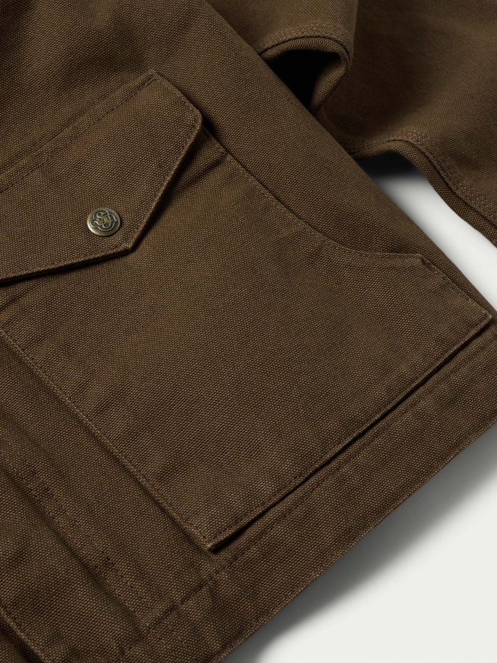 ZIP CANVAS JACKET - Schaefer Outfitter