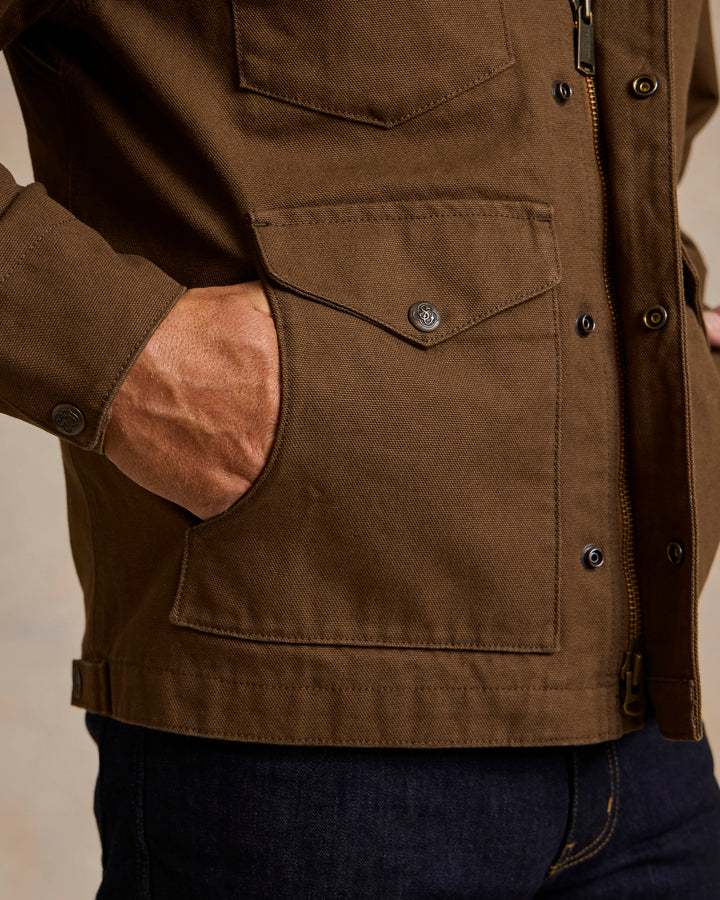 Zip Canvas Jacket