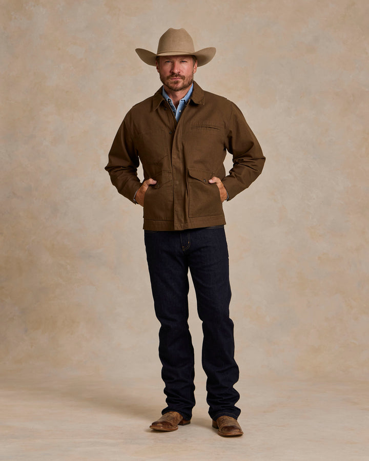 Zip Canvas Jacket