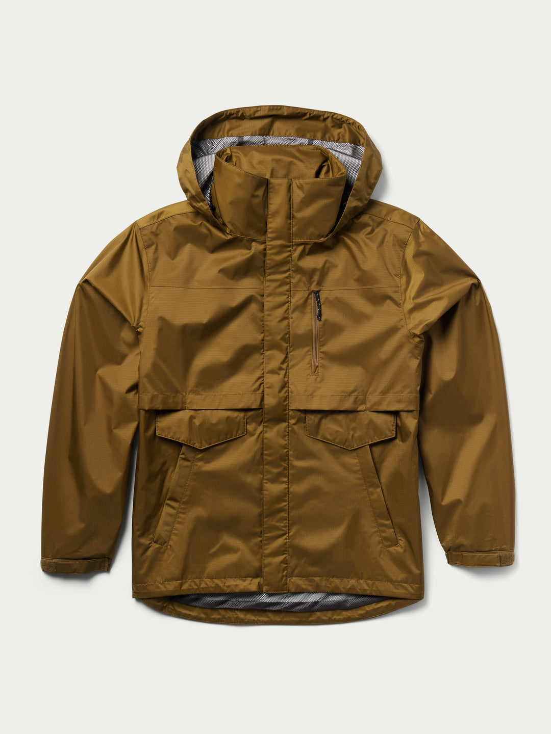 Men's Rain Jacket, Breen / M