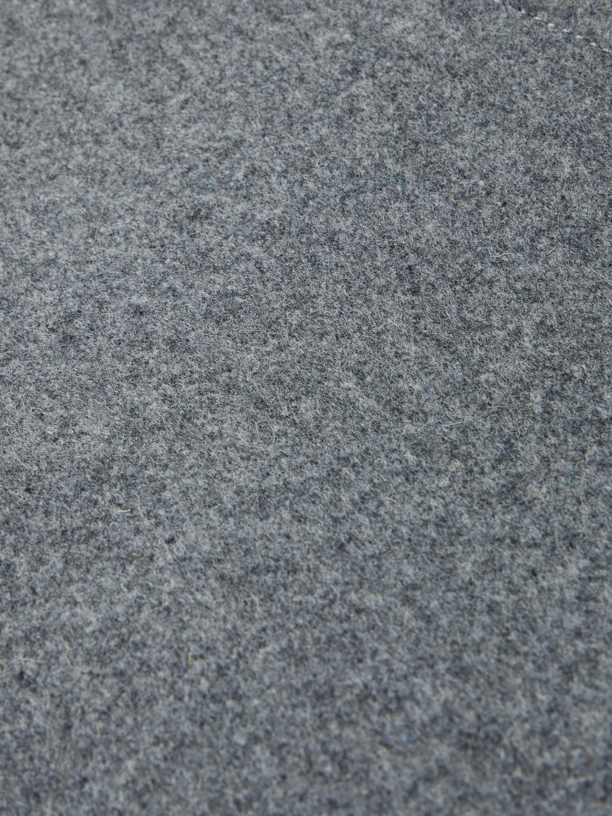 Heather gray wool fabric texture close-up