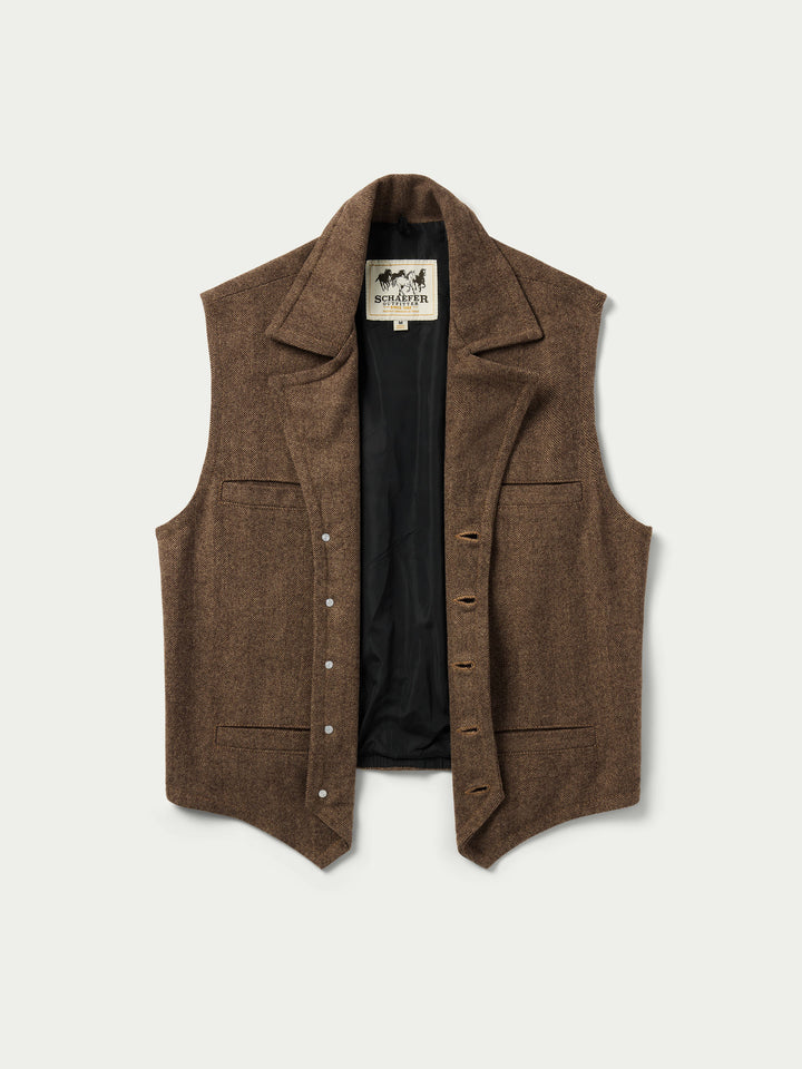 Cattle Baron Wool Vest