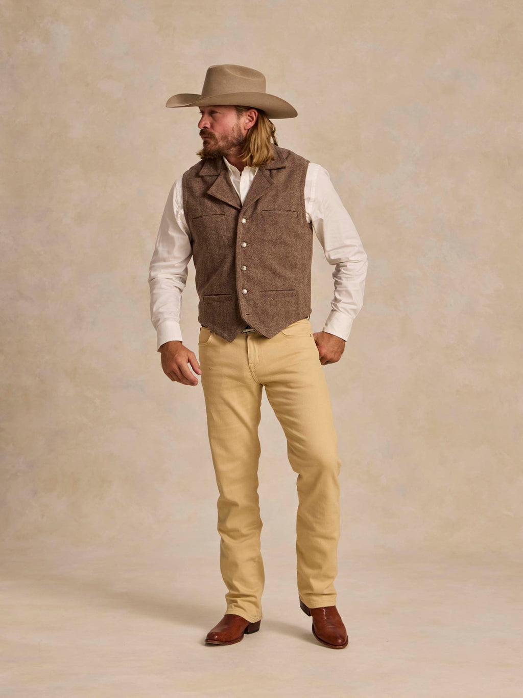 Cattle Baron Wool Vest - Schaefer Outfitter
