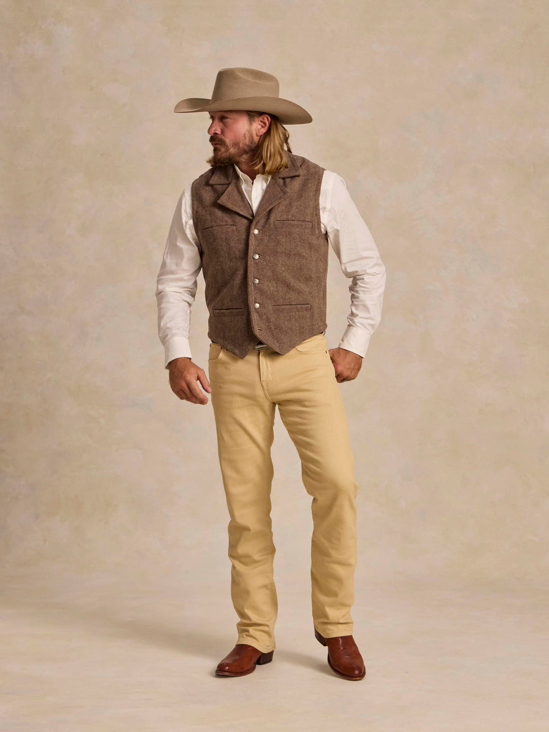 Cattle Baron Wool Vest