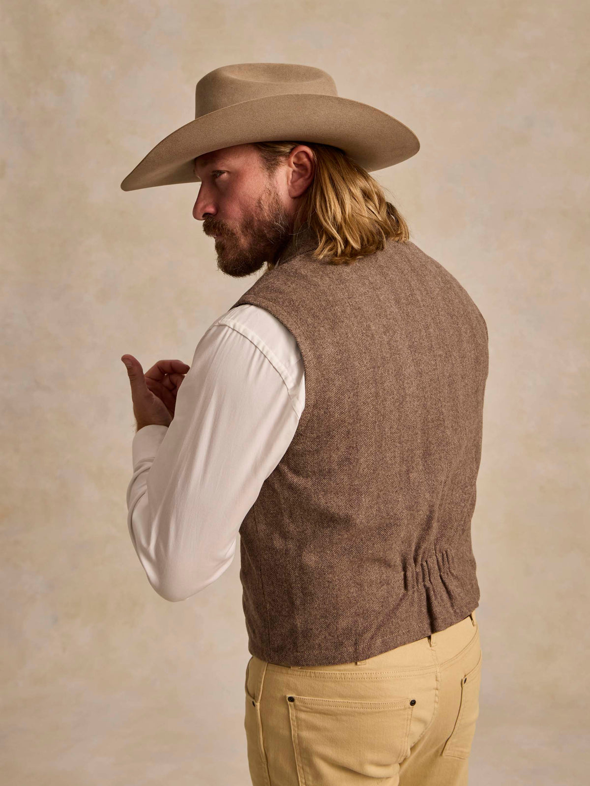 Cattle Baron Wool Vest - Schaefer Outfitter