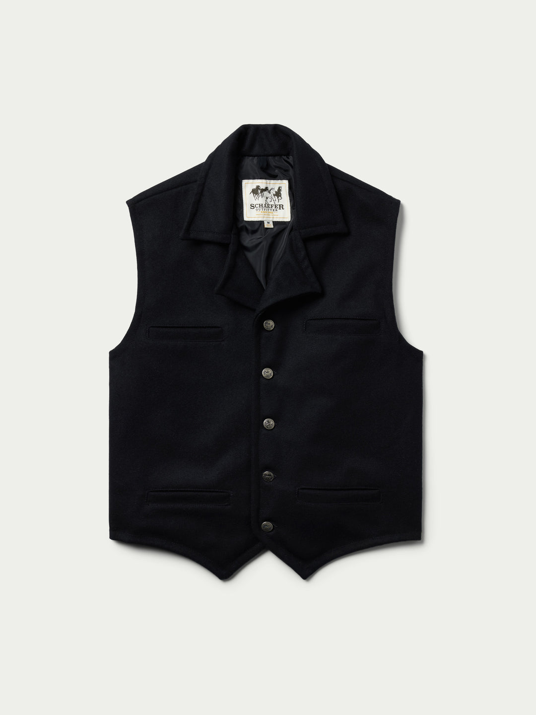 Cattle Baron Wool Vest - Schaefer Outfitter