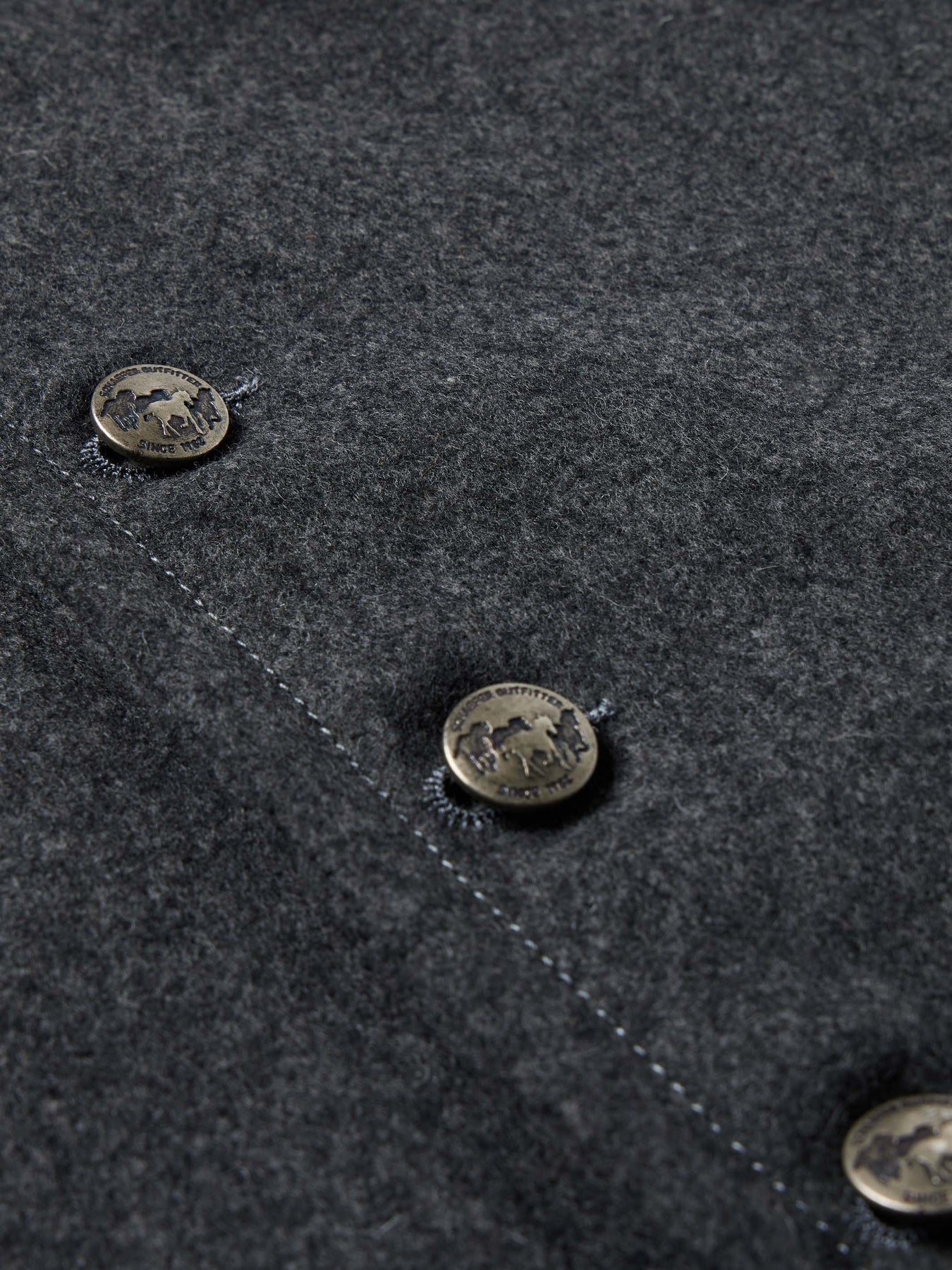Button Baron Cattle Baron Wool Vest– Schaefer Outfitter