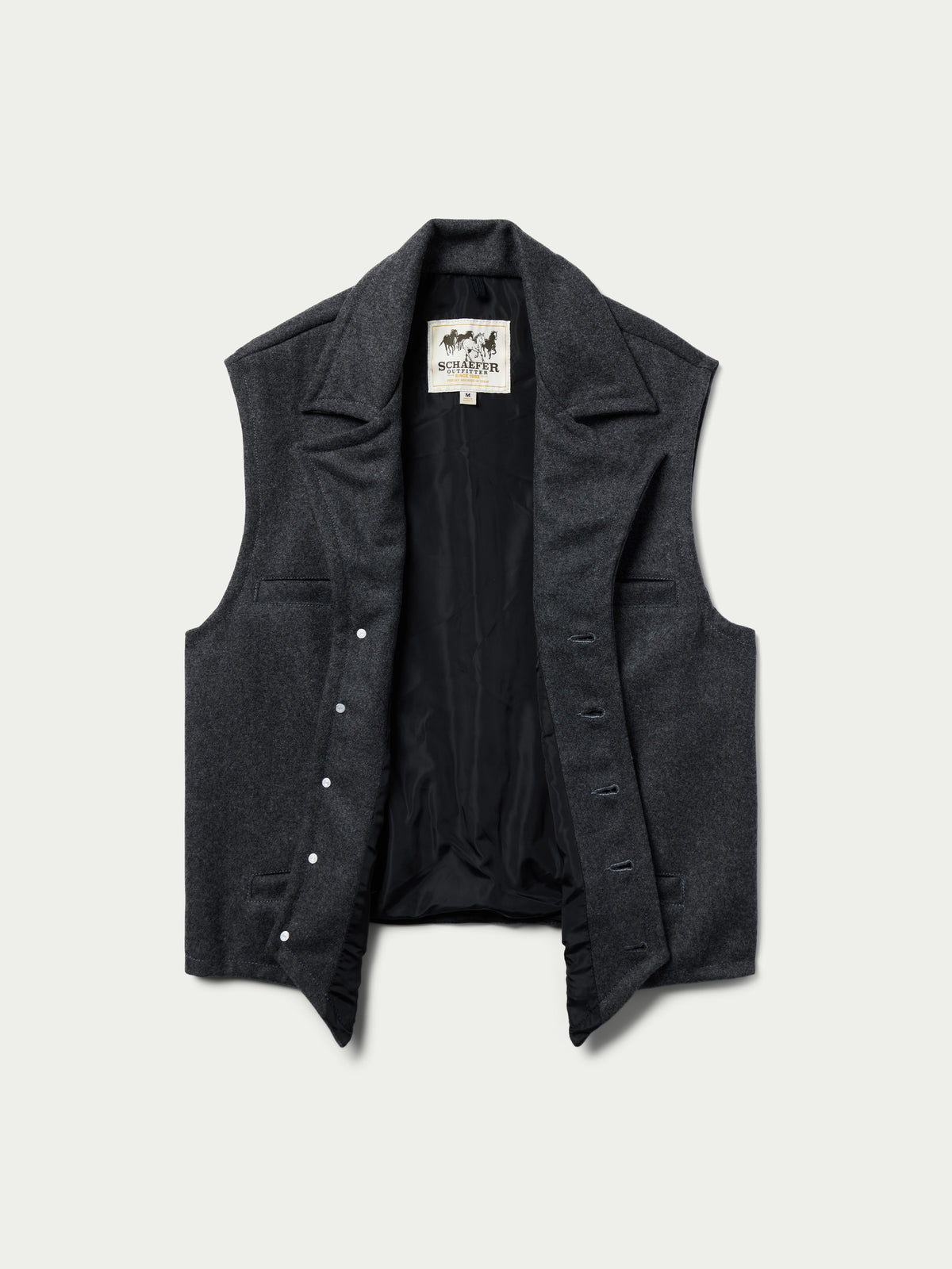 Cattle Baron Wool Vest - Schaefer Outfitter