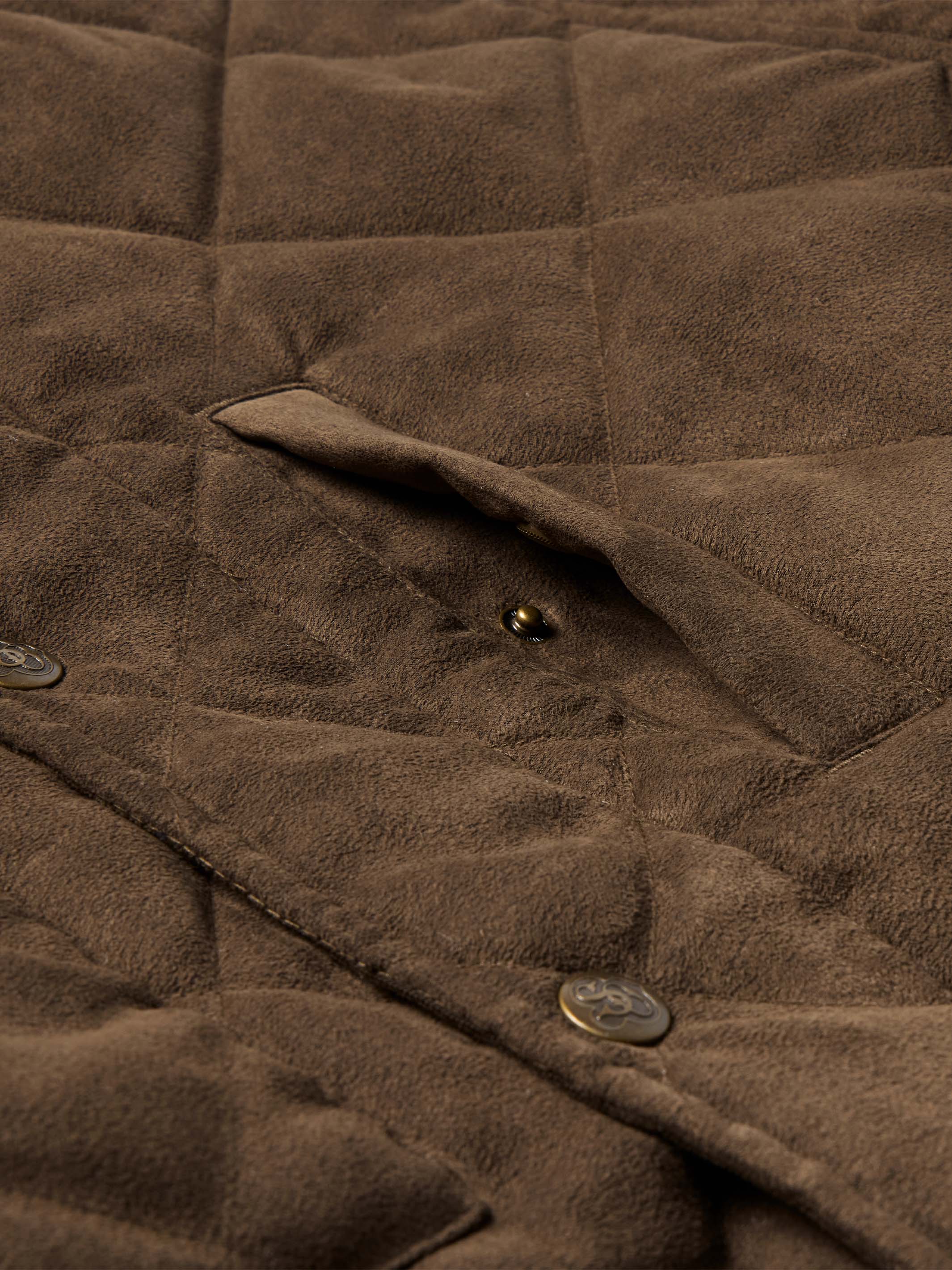 Quilted Microsuede Jacket– Schaefer Outfitter