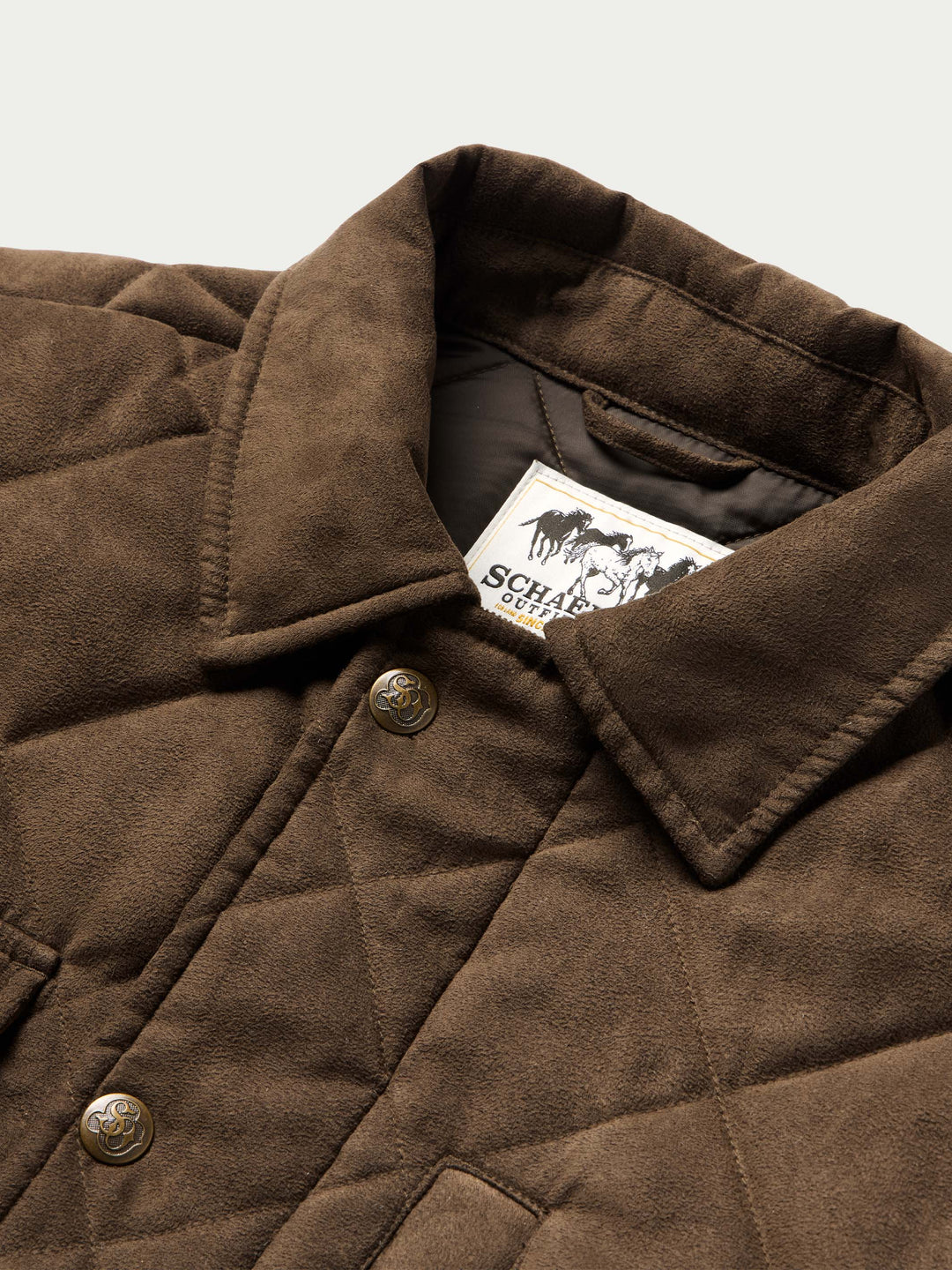 QUILTED MICROSUEDE JACKET - Schaefer Outfitter