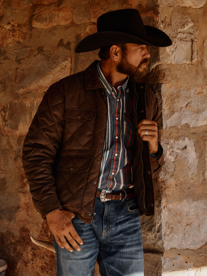 Quilted Microsuede Jacket - Schaefer Outfitter
