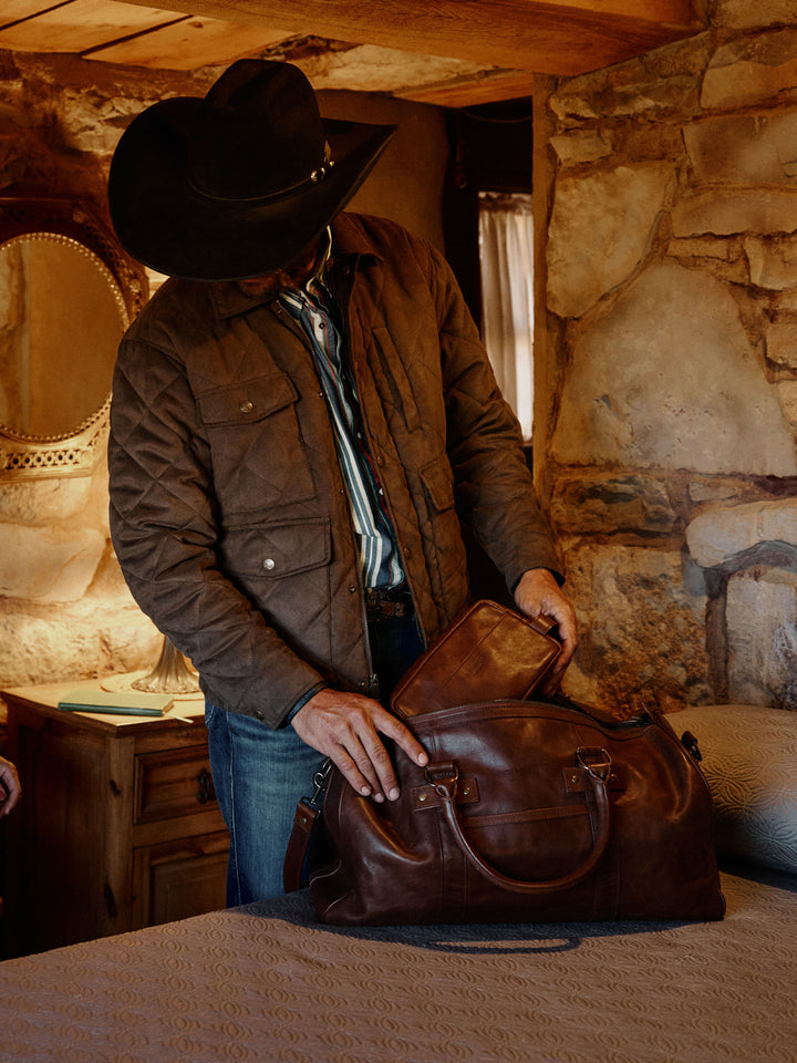 Quilted Microsuede Jacket - Schaefer Outfitter