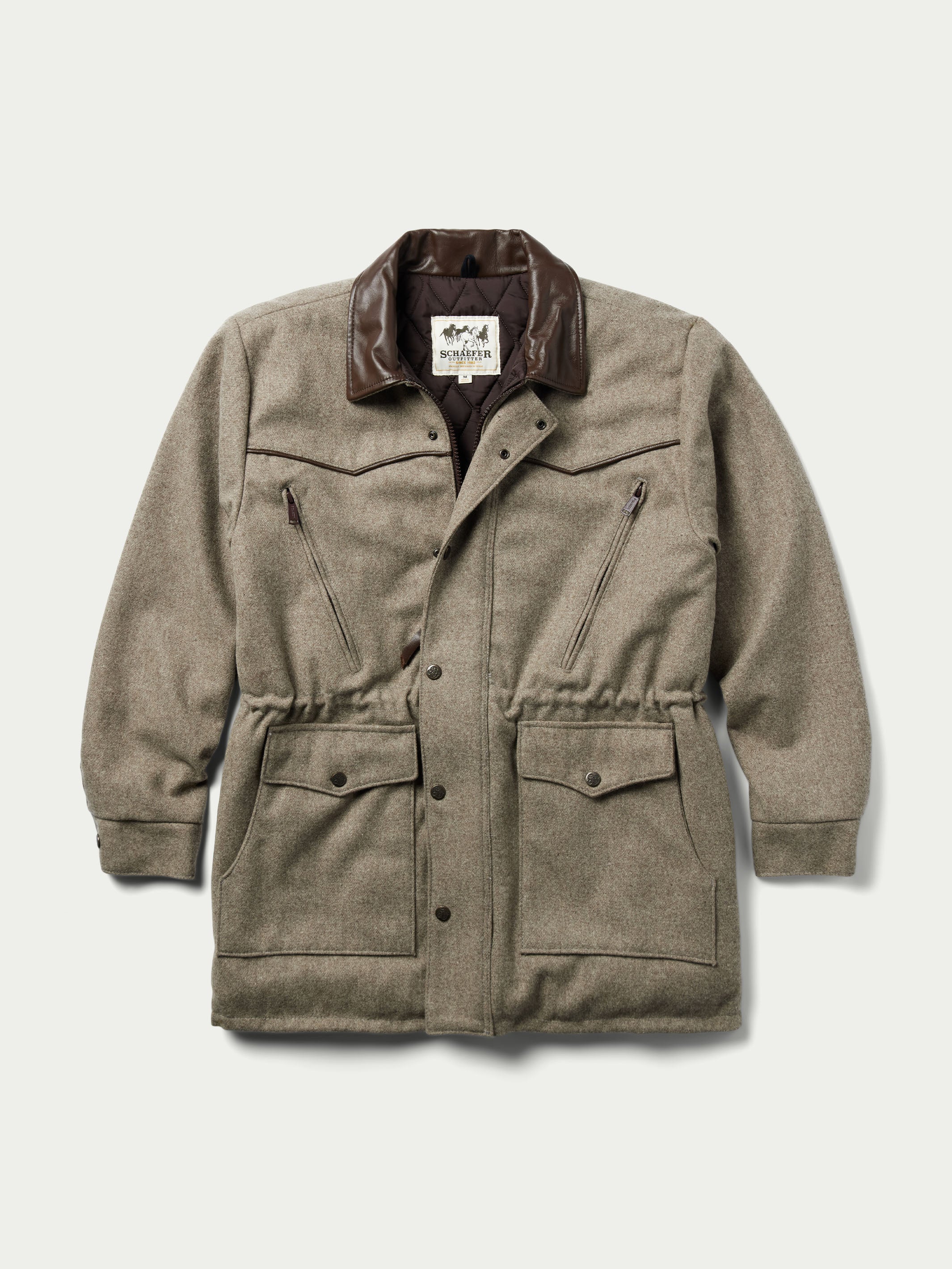 Cattle King Wool Coat | Schaefer Outfitter