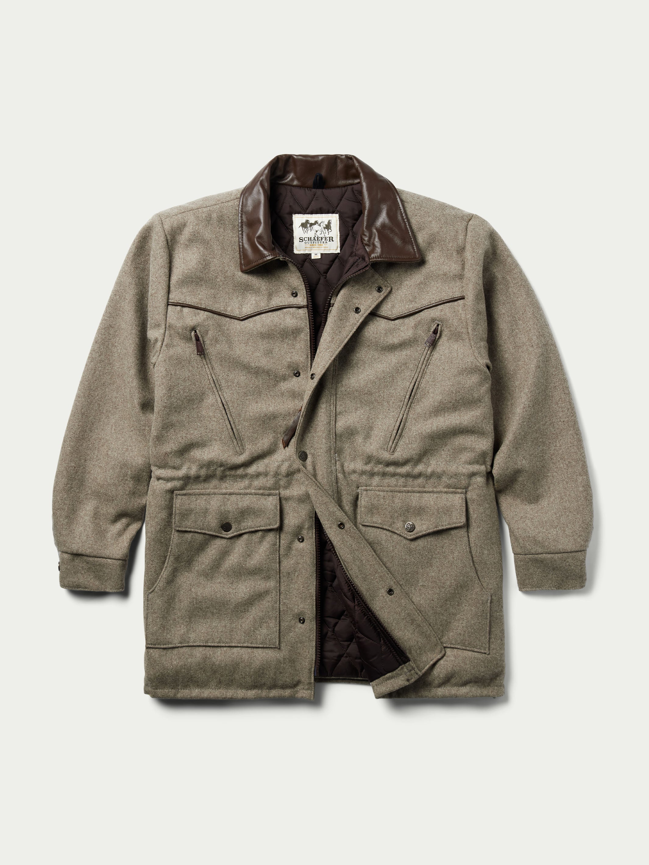 Cattle King Wool Coat | Schaefer Outfitter