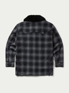 Wool Coat With Shearling Collar - Schaefer Outfitter