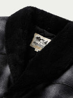 Wool Coat With Shearling Collar - Schaefer Outfitter