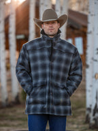 Wool Coat With Shearling Collar - Schaefer Outfitter